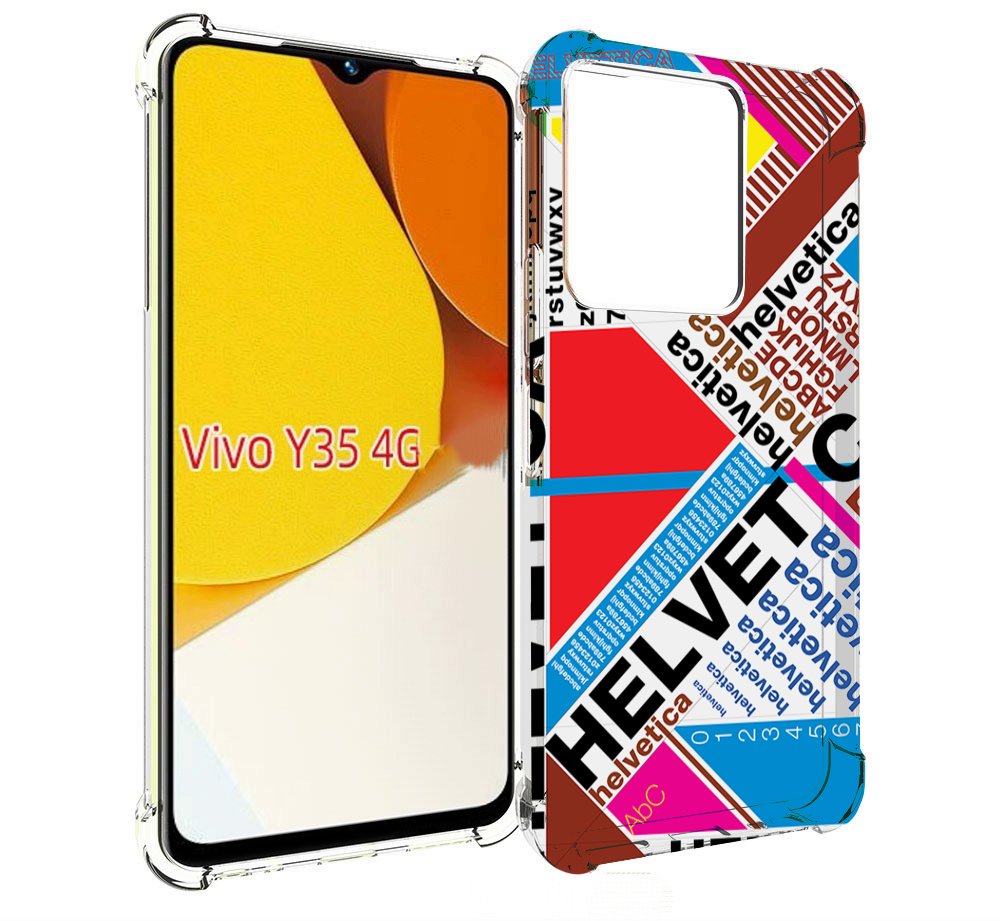 

Чехол MyPads HELVET для Vivo Y35 4G 2022 / Vivo Y22, Прозрачный, Tocco