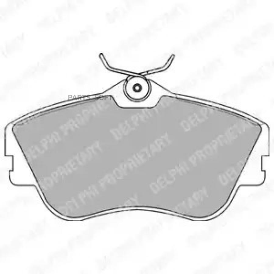 

Тормозные колодки DELPHI LP918