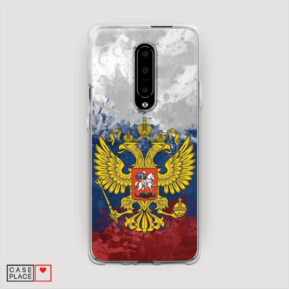 

Чехол Awog на OnePlus 7 Pro / ВанПлас 7 Pro "РФ", Белый;синий;красный, 150850-5