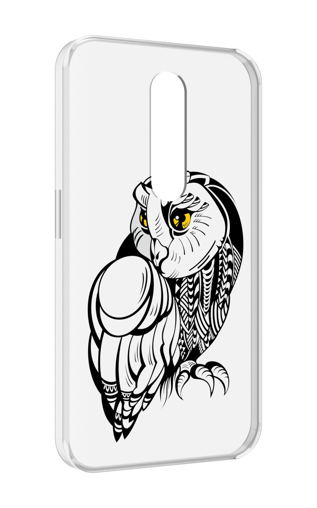 

Чехол MyPads сова-красотка для Motorola Moto X Force (XT1585 / XT1581), Прозрачный, Tocco