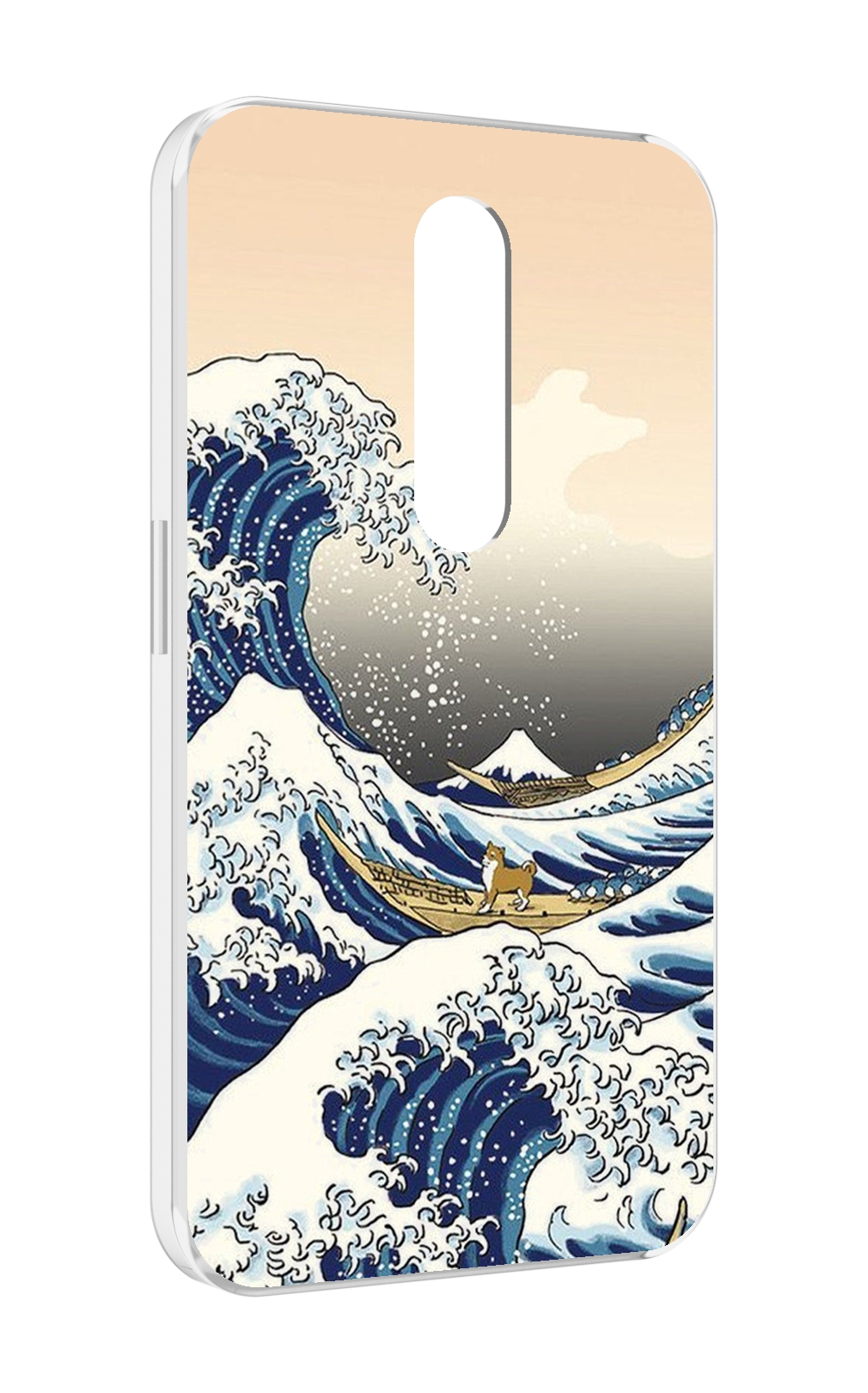 

Чехол MyPads собаки-на-плоту для Motorola Moto X Force (XT1585 / XT1581), Прозрачный, Tocco