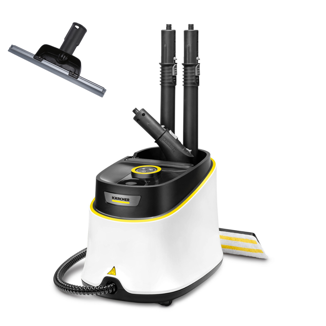 

Пароочиститель Karcher SC 3 Deluxe EasyFix белый, SC 3 Deluxe EasyFix+насадка для стекла IVAHAVI