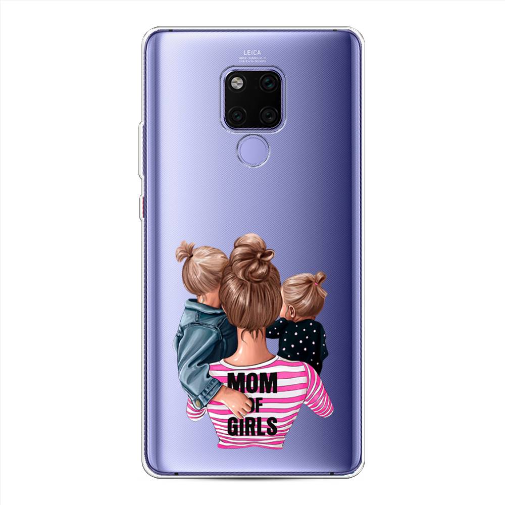 

Чехол Awog на Huawei Mate 20X "Mom of Girls", Синий;розовый;черный, 66950-6