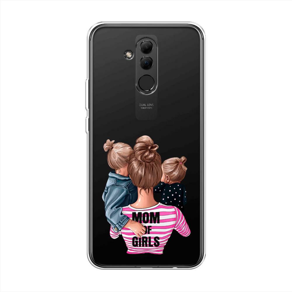 фото Чехол awog "mom of girls" для huawei mate 20 lite