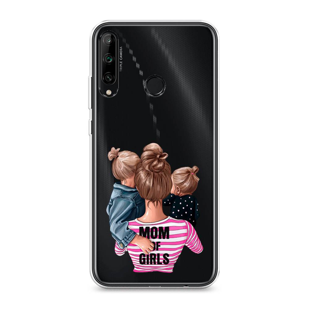 

Чехол Awog на Honor 9C "Mom of Girls", Синий;розовый;черный, 612550-6