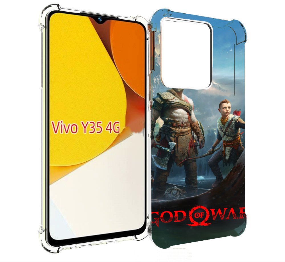 

Чехол MyPads God Of War Кратос Атрей для Vivo Y35 4G 2022 / Vivo Y22, Прозрачный, Tocco