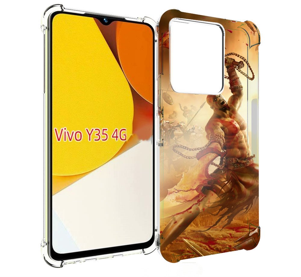 

Чехол MyPads God Of War III для Vivo Y35 4G 2022 / Vivo Y22, Прозрачный, Tocco