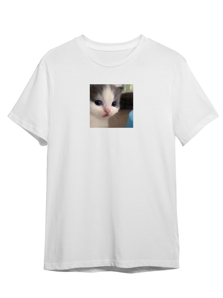 

Футболка унисекс СувенирShop Котенок/Мем/Прикол 14 белая XL, Белый, "Котенок/Мем/Прикол" 14