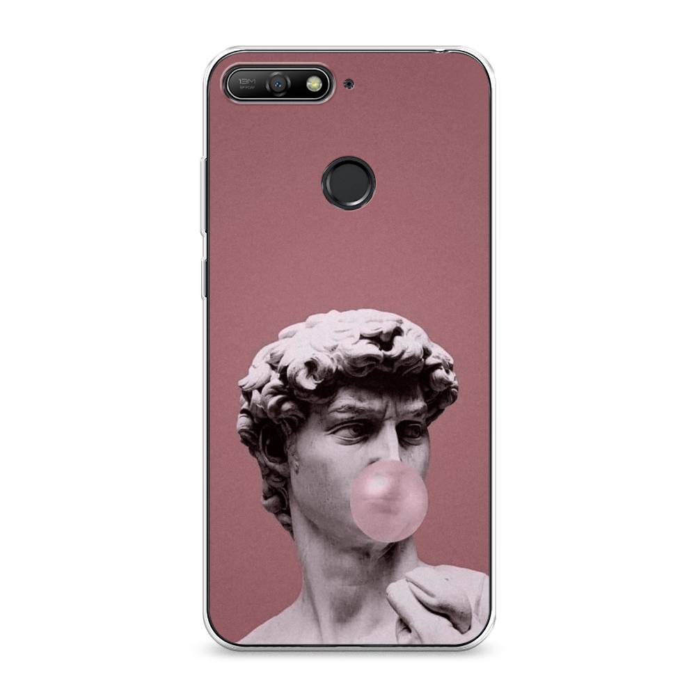 

Чехол Awog на Huawei Y6 Prime 2018 "Modern David", Синий, 65750-9