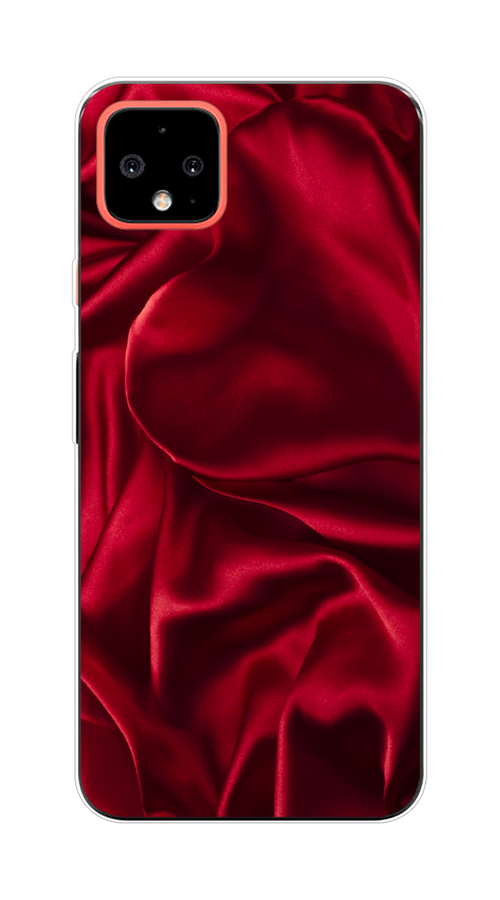 

Чехол Awog на Google Pixel 4 XL "Текстура красный шелк", Разноцветный, 270550-3