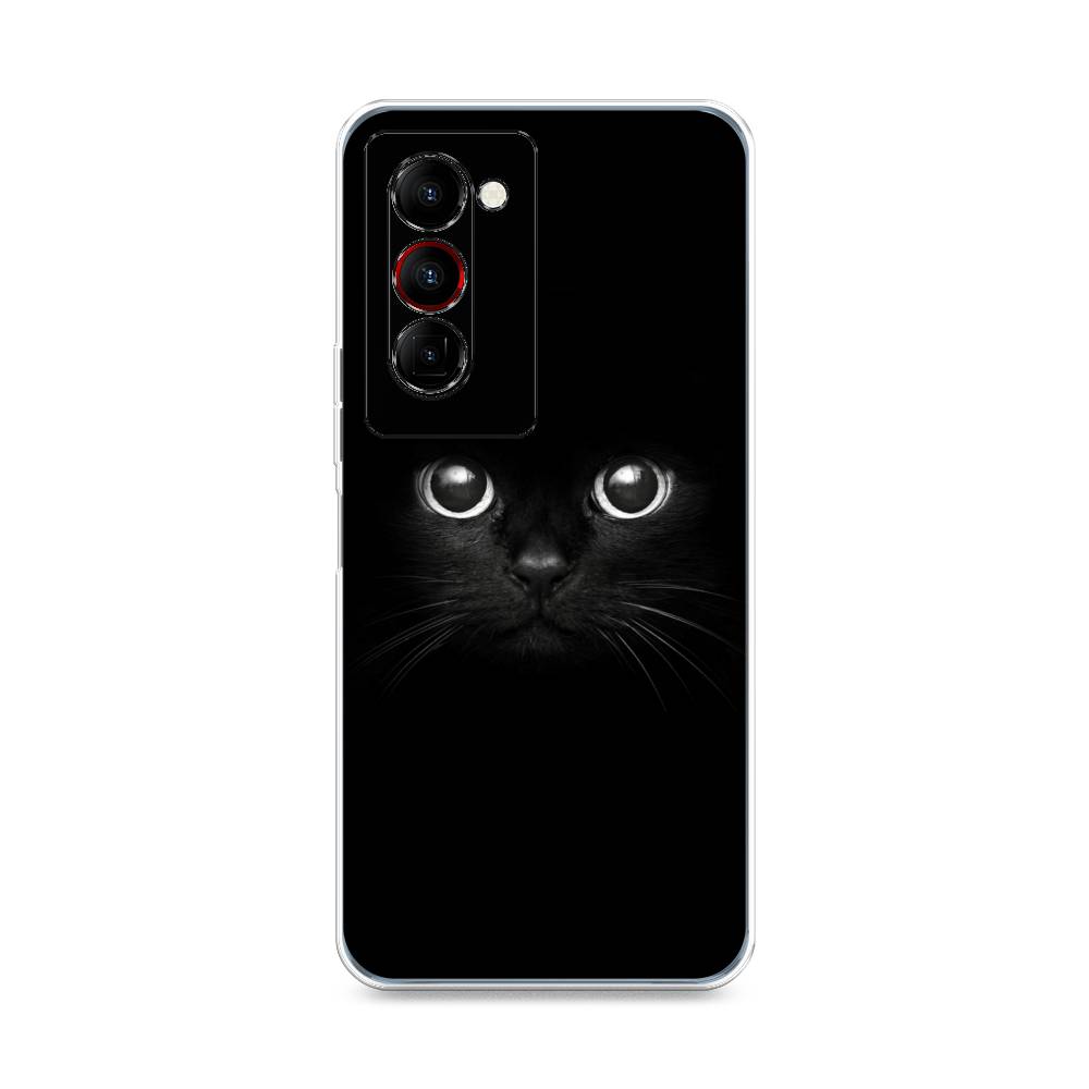 

Чехол Awog на Tecno Camon 18 Premier "Взгляд черной кошки", Разноцветный, 300850-1
