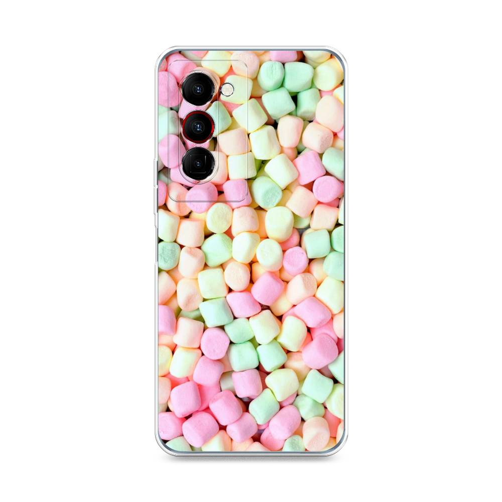 

Чехол Awog на Tecno Camon 18 Premier "Marshmallows", Разноцветный, 300850-10