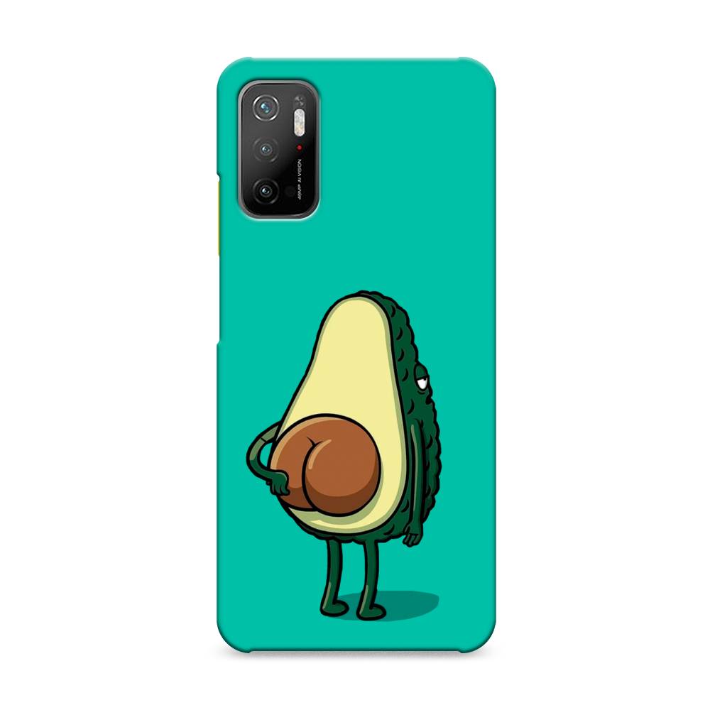 

Пластиковый чехол "Попа авокадо" на Xiaomi Poco M3 Pro, 311020-7