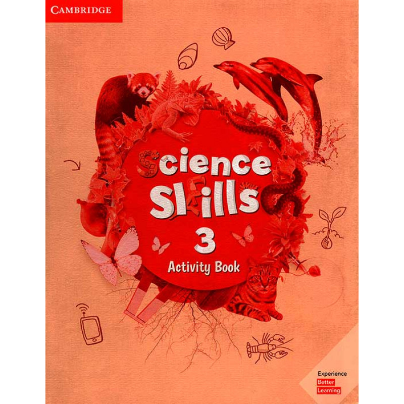 фото Книга science skills 3. activity book + online activities cambridge audio