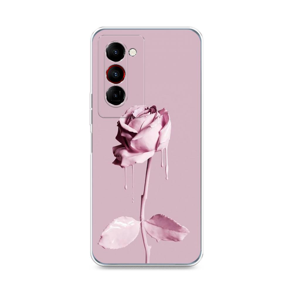 

Чехол Awog на Tecno Camon 18 Premier "Роза в краске", Разноцветный, 300850-8