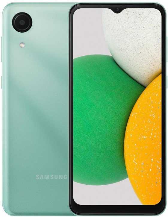 Смартфон Samsung Galaxy A03 Core 2/32Gb (SM-A032FLGDAFC) зеленый