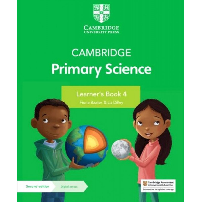 фото Книга cambridge primary science. learners book 4 + digital access (2021 version) cambridge audio