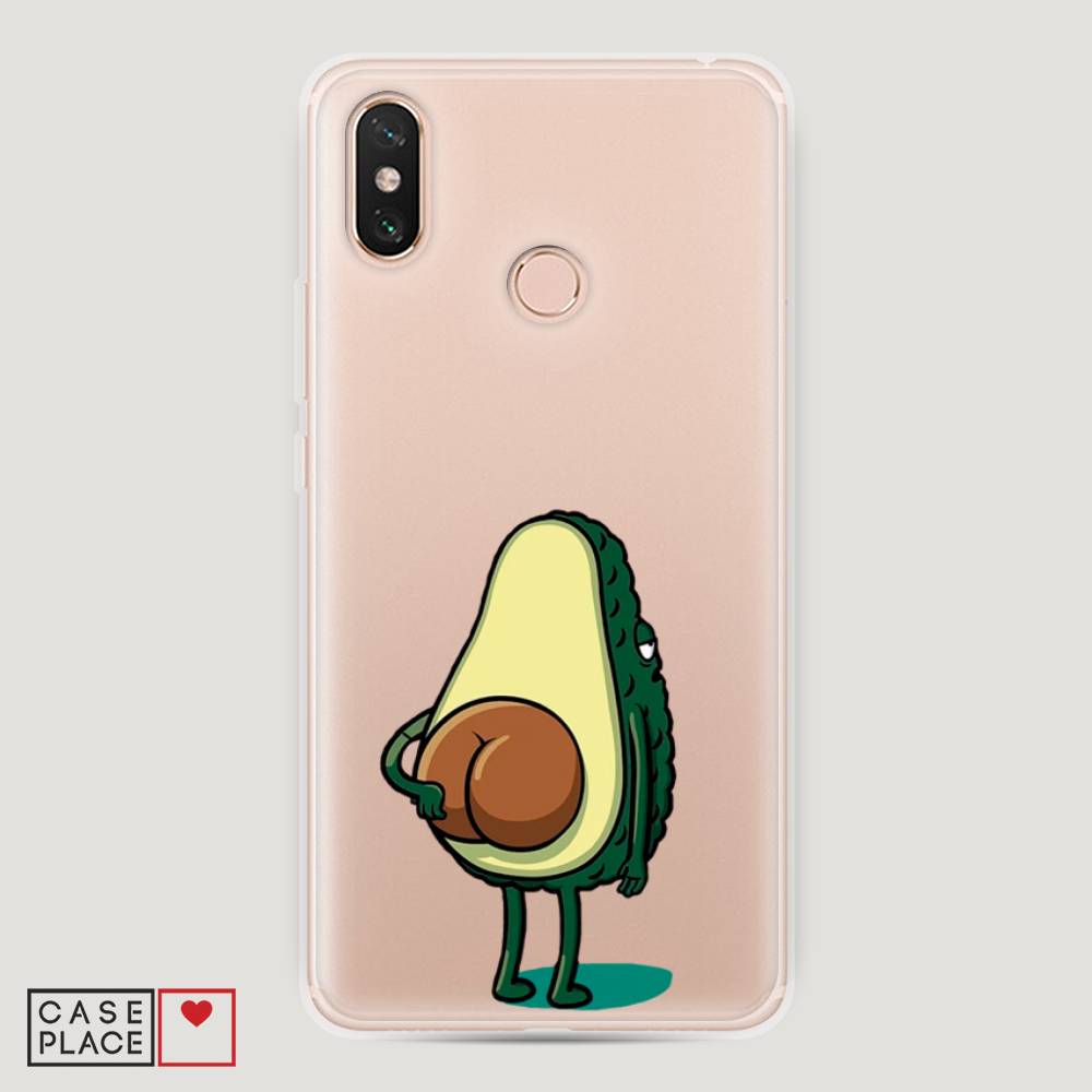 

Пластиковый чехол "Попа авокадо" на Xiaomi Mi Max 3