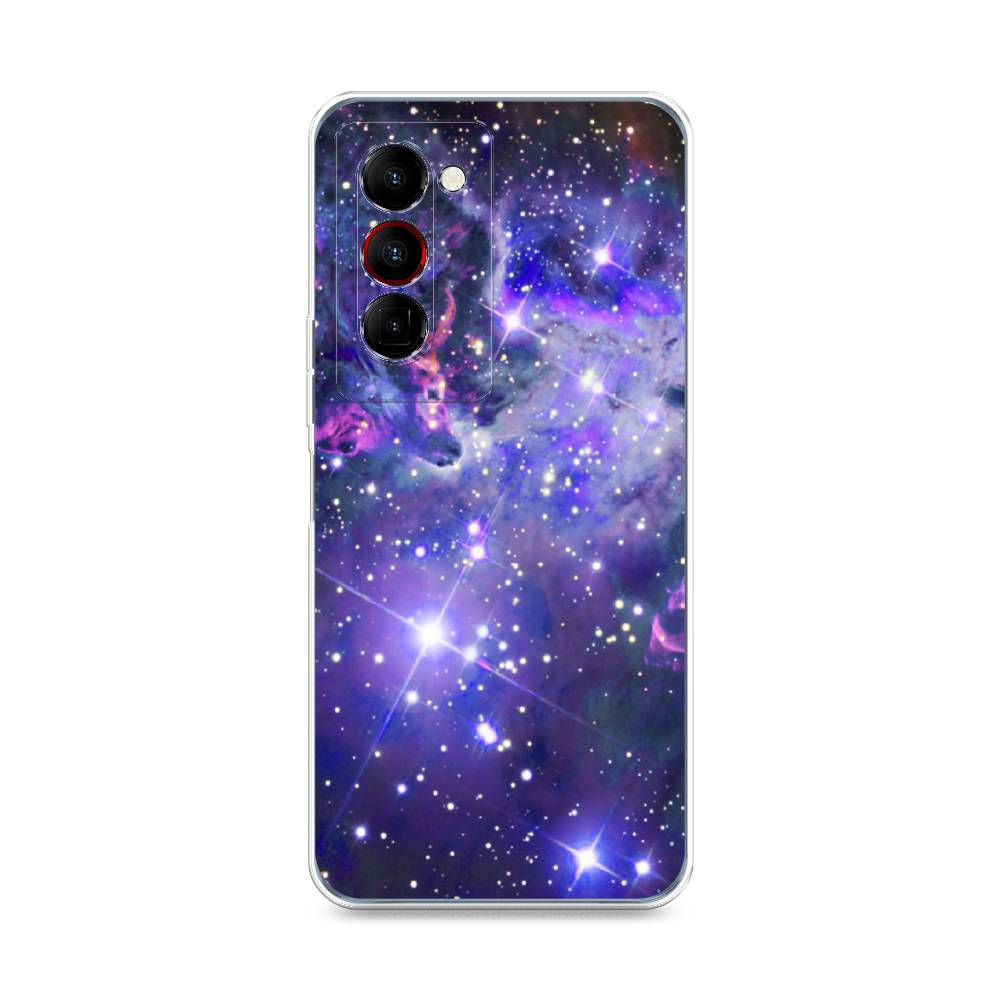 

Чехол Awog на Tecno Camon 18 Premier "Яркая галактика", Разноцветный, 300850-4