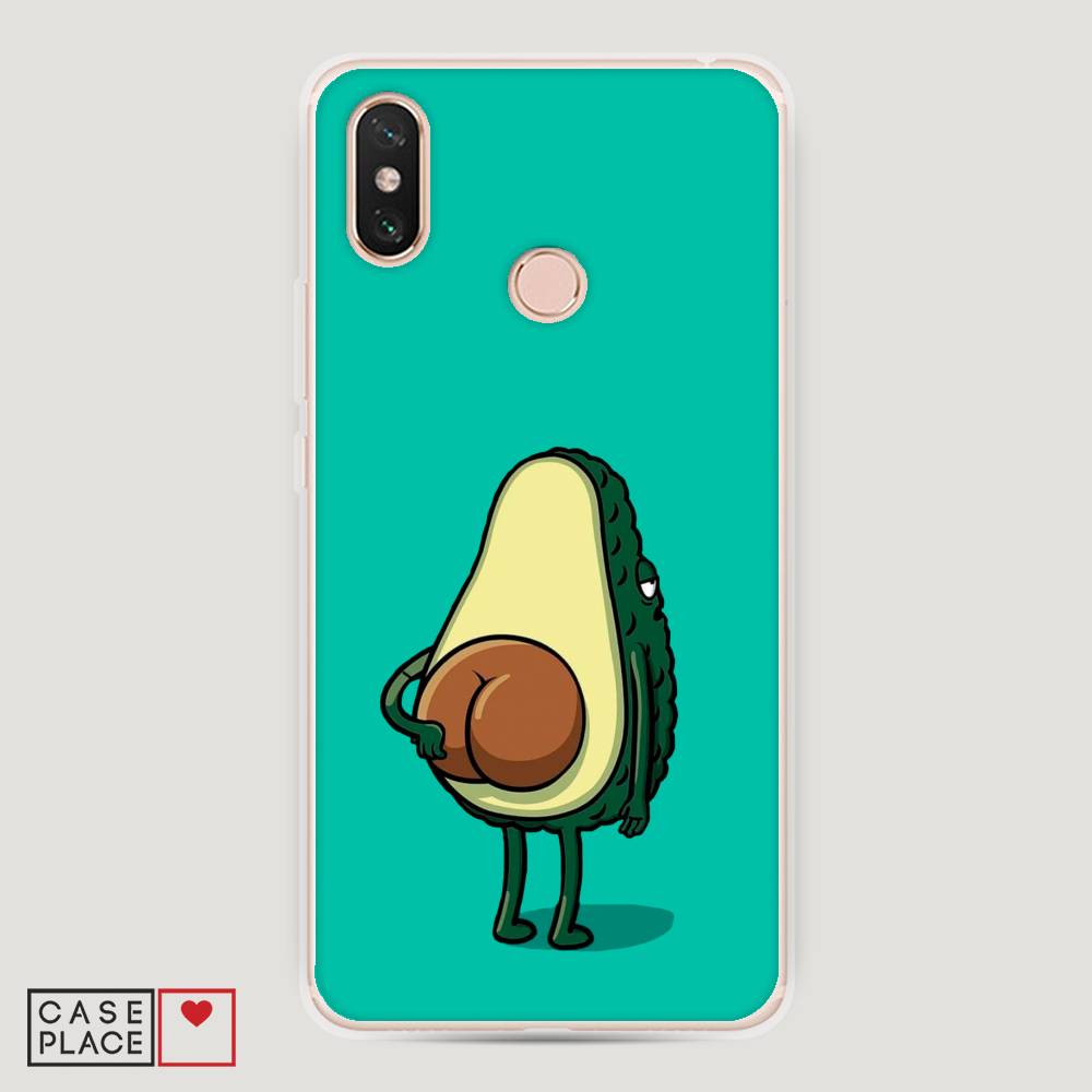

Пластиковый чехол "Попа авокадо" на Xiaomi Mi Max 3