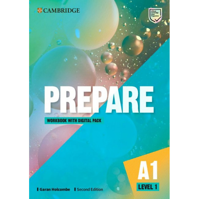 фото Книга prepare (second edition). level 1. workbook + digital pack cambridge audio