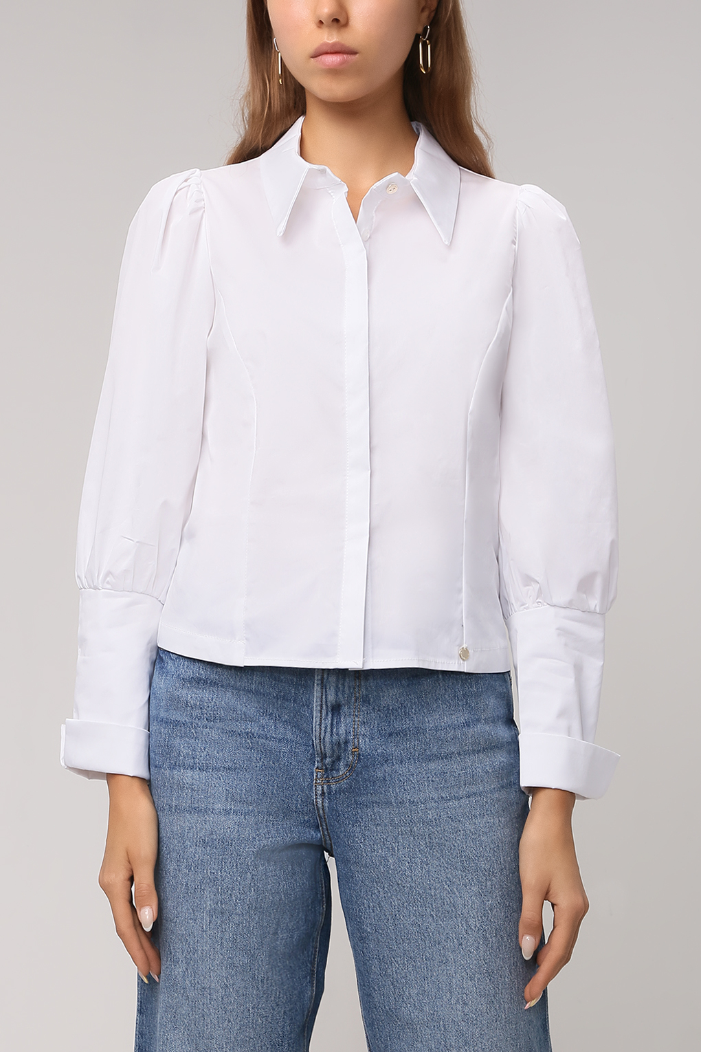

Блуза женская Rinascimento CFC0104678003 белая XS, CFC0104678003