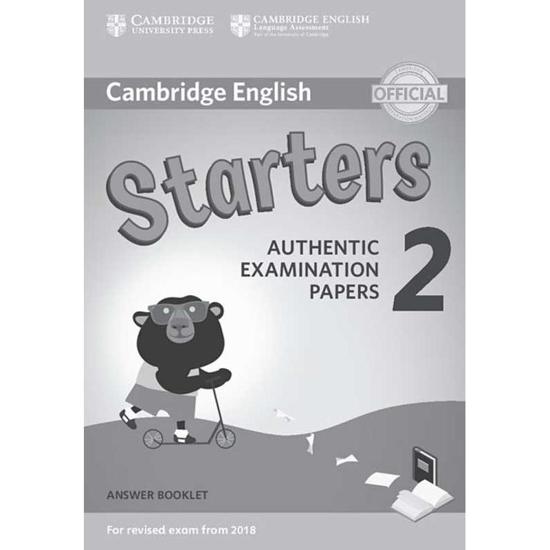 фото Книга cambridge english young learners 2 for revised exam from 2018. starters answer bo... cambridge audio