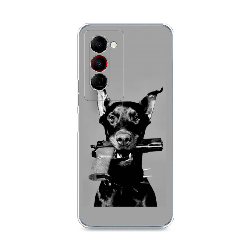 

Чехол Awog "Доберман" для Tecno Camon 18 Premier