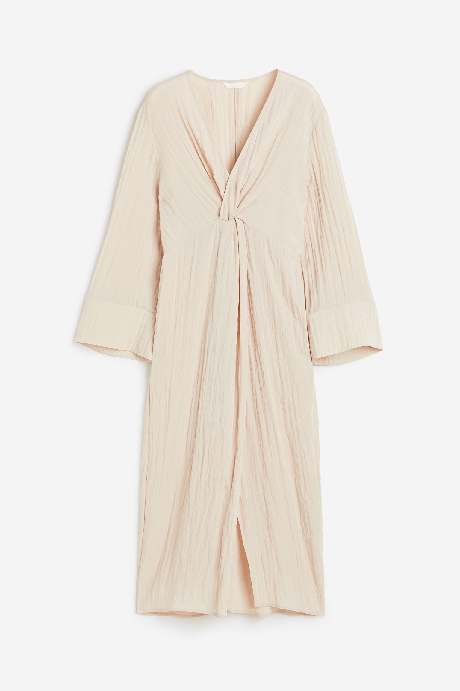 

Платье женское H&M 1167150003 бежевое L, Бежевый, 1167150003