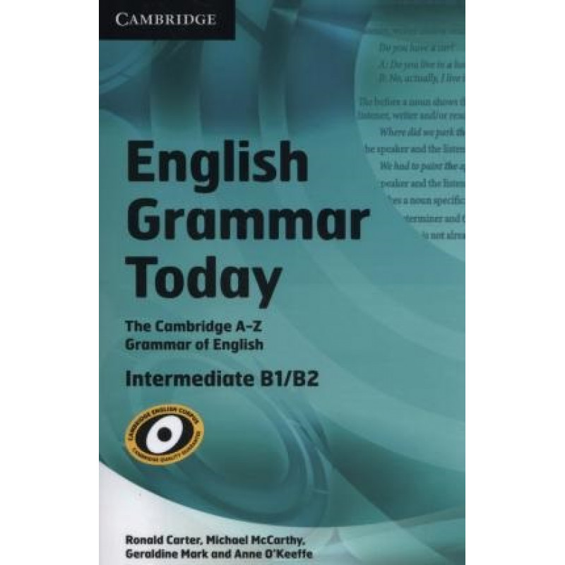 фото Книга english grammar. today book with workbook cambridge audio