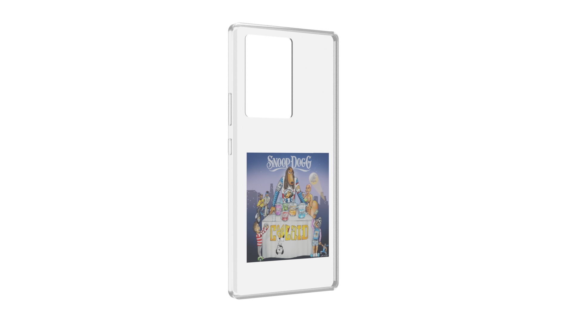 

Чехол MyPads Snoop Dogg COOLAID для ZTE Nubia Z40 Pro, Прозрачный, Tocco
