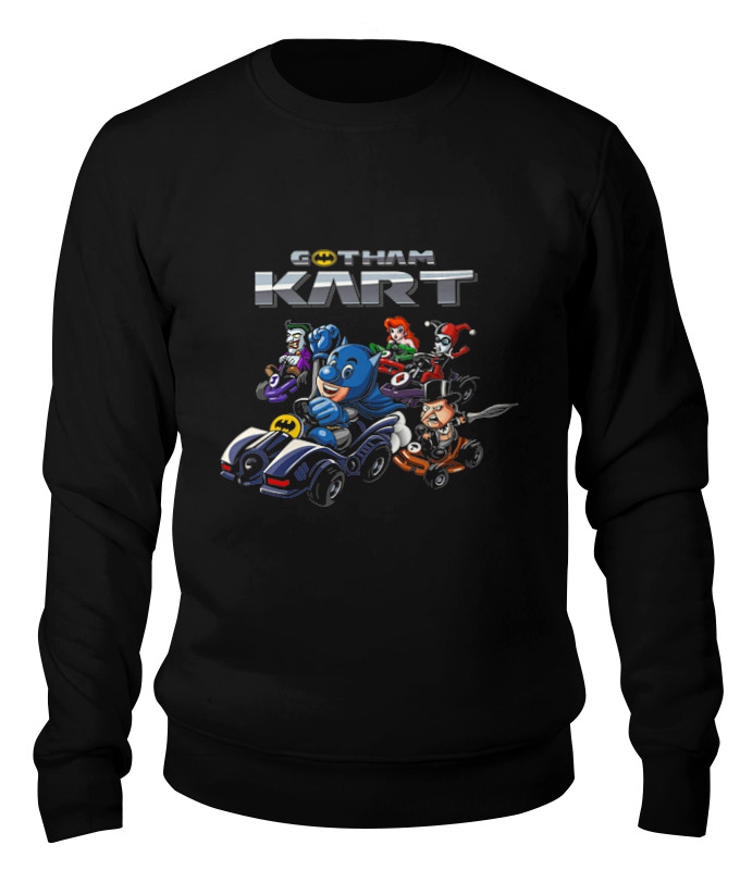 

Свитшот унисекс Printio Марио черный 2XL, Марио