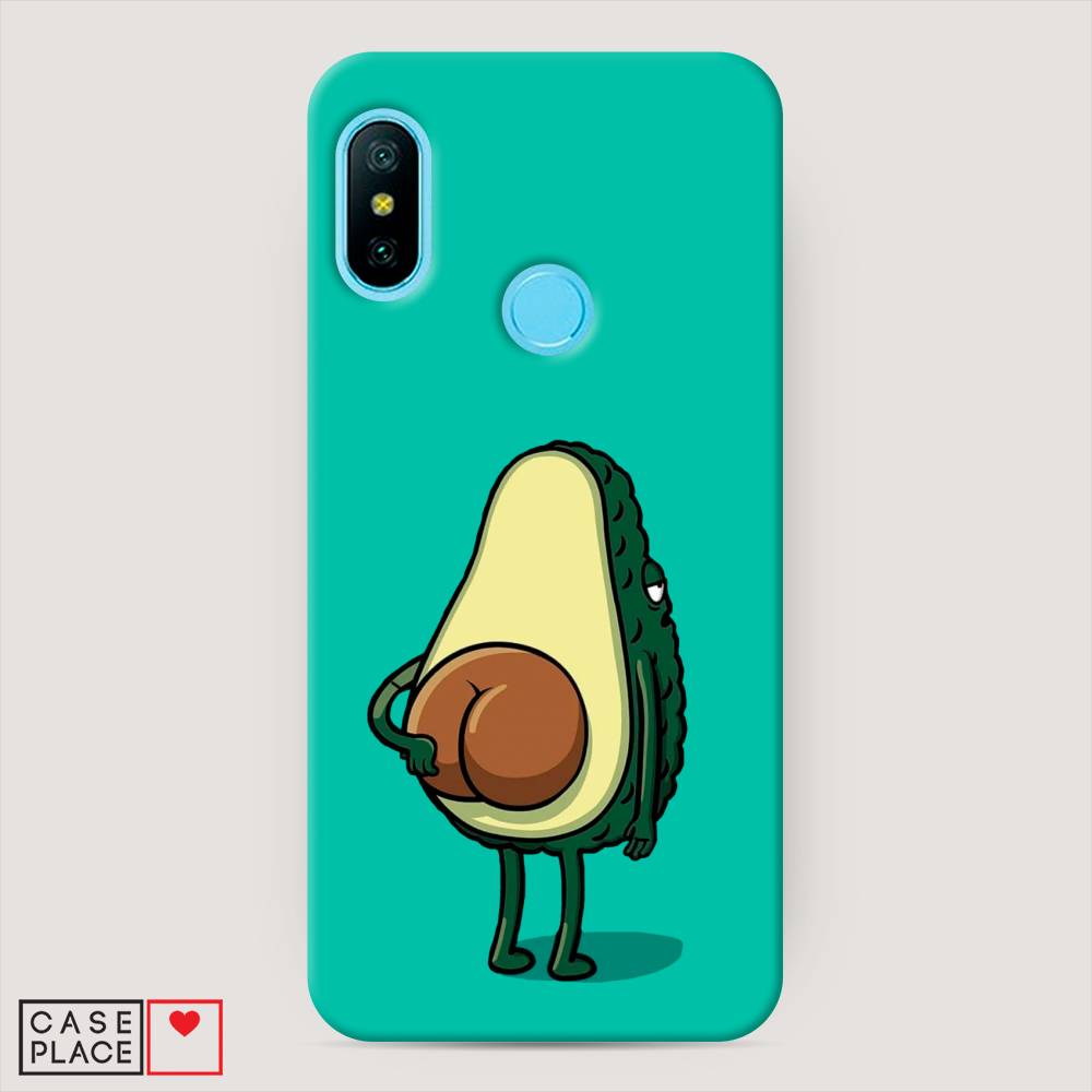 

Пластиковый чехол "Попа авокадо" на Xiaomi Mi A2 Lite, 34220-7