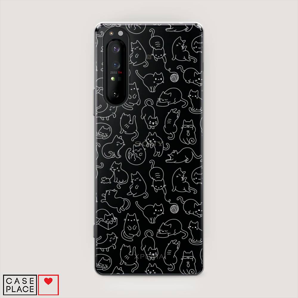 

Чехол Awog на Sony Xperia 1 II "Шкодливые котики", Разноцветный, 54550-2