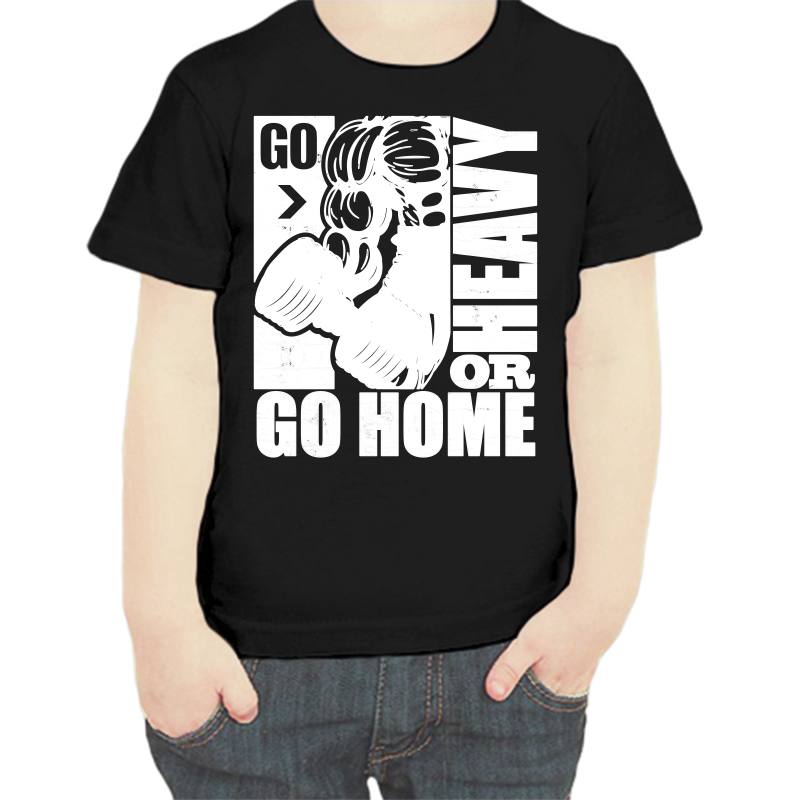 

Футболка мальчику черная 34 р-р go home or heavy, Черный, fdm_go_home_or_heavy