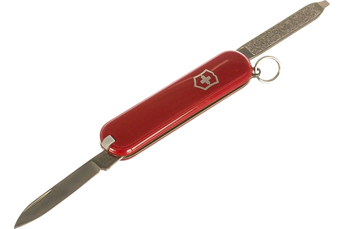 

Нож-брелок VICTORINOX Escort, 58 мм, 6 функций, красный, Escort