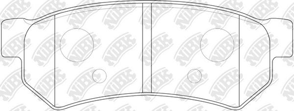 

Тормозные колодки NiBK задние дисковые для Chevrolet Lacetti 1.4, 1.6, 1.8, 2.0 05- PN0442