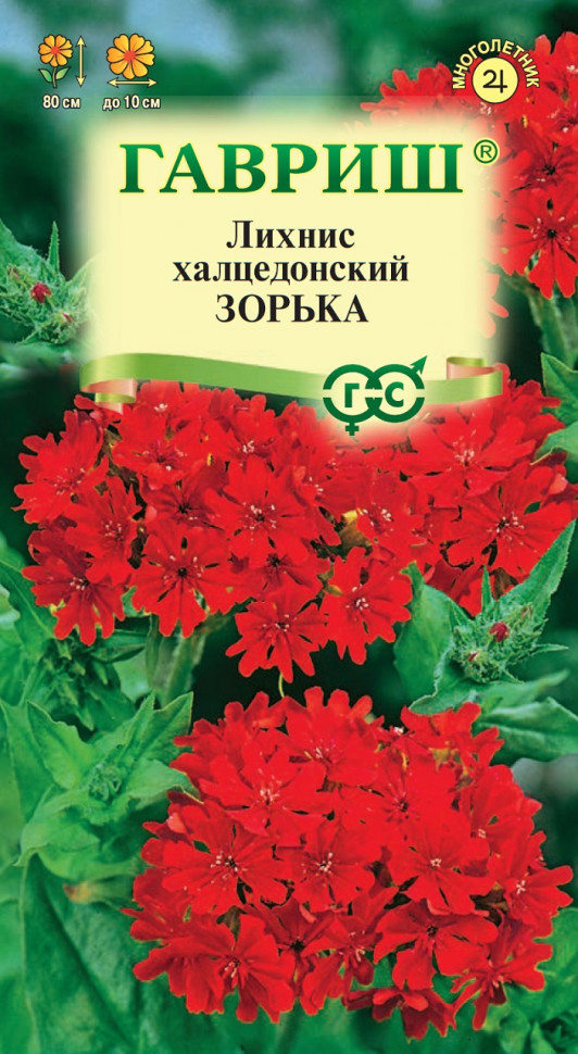 

Семена лихнис Зорька Гавриш 00003302-10 10 уп.