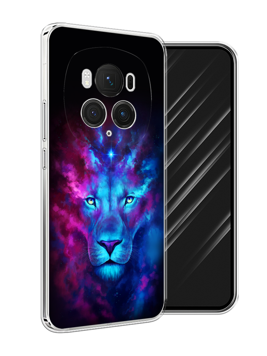 

Чехол Awog на Honor Magic 6 Pro "Космический лев", Голубой, 6123750-1