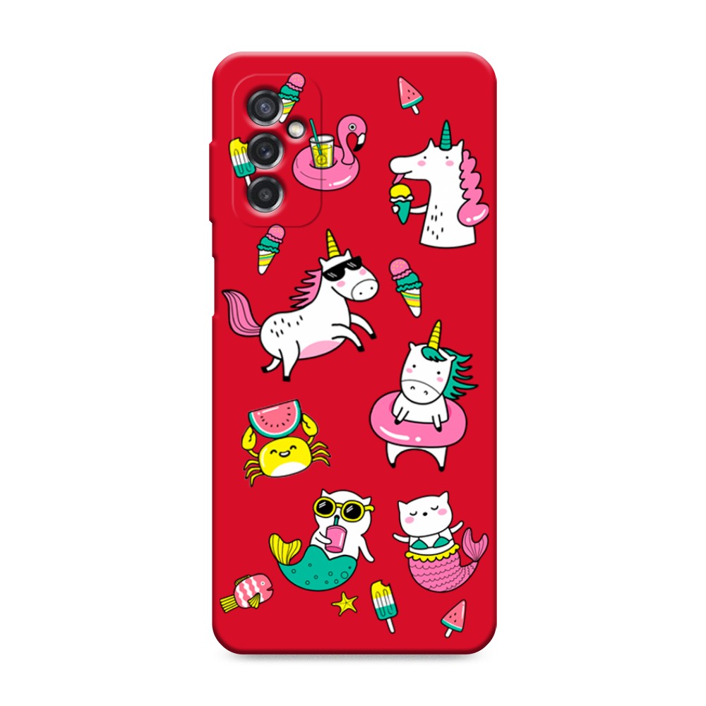 

Чехол Awog на Samsung Galaxy M52 / Самсунг M52 "На отдыхе", Разноцветный, 2104353-1