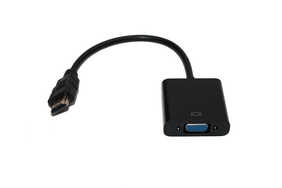 Переходник HDMI - SVGA(G) конвертер гибкий шнур, черный