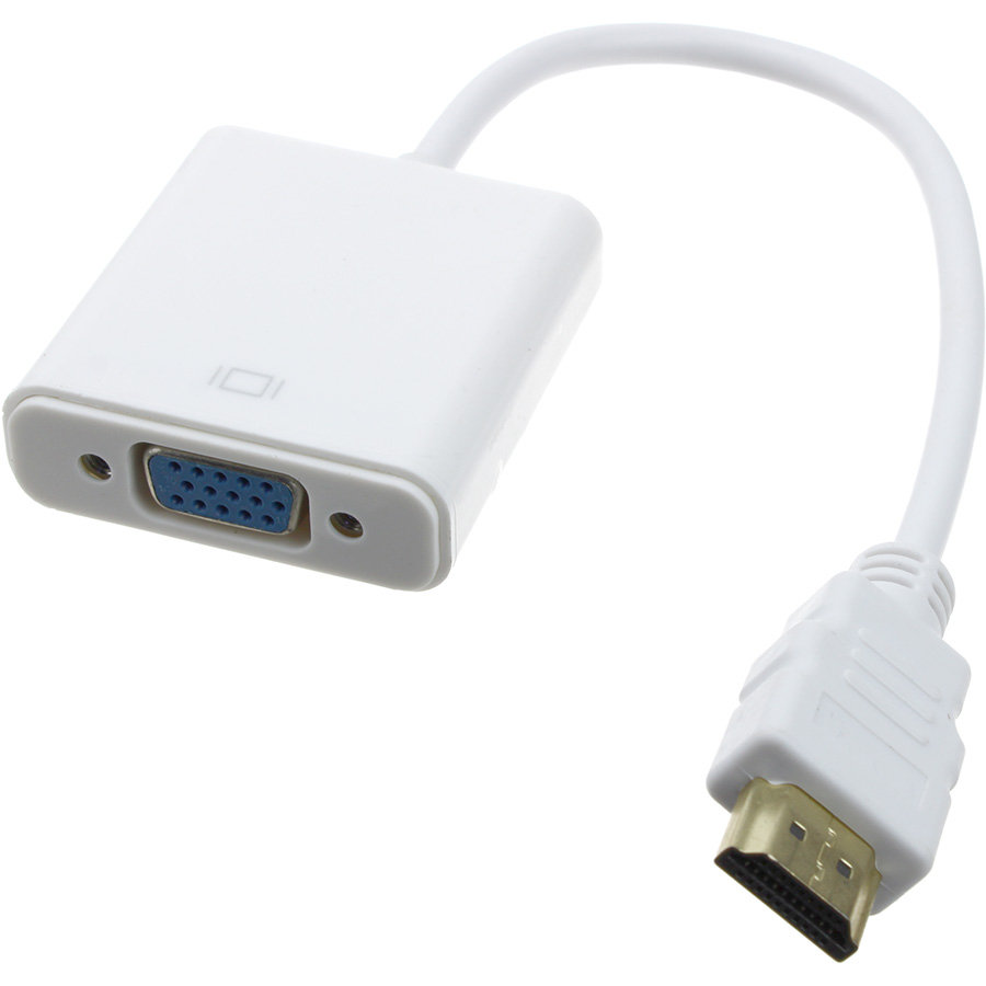 

Переходник HDMI - SVGA(G) конвертер гибкий шнур, белый