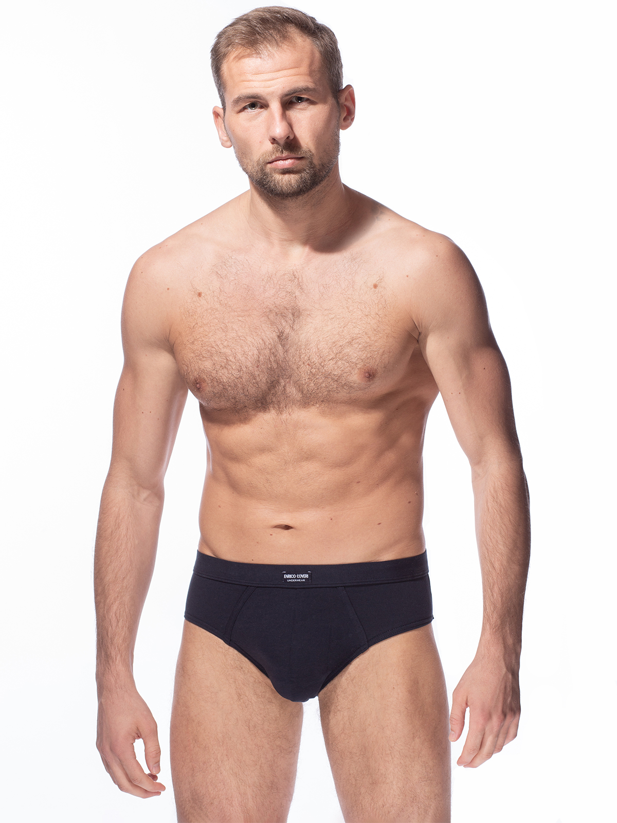 

Трусы мужские Enrico Coveri ES 1002 slip синие M, Синий, ES 1002 slip