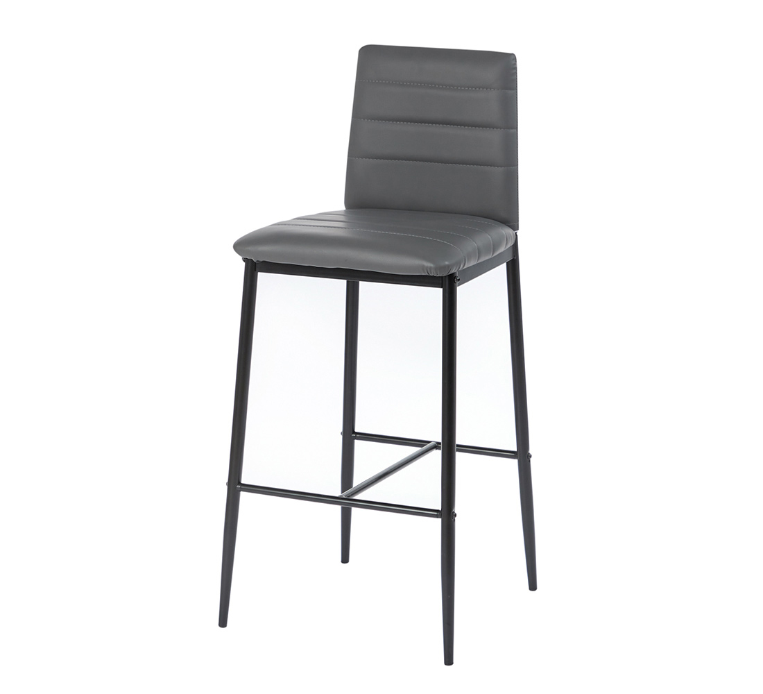 Барный стул Hoff Volt 80332874, черный/серый/черный/серый