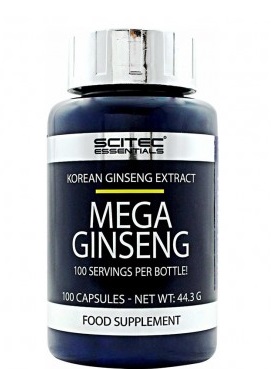 

Витамины и минералы для спортсменов Scitec Essentials Mega Ginseng экстракт корейского жен