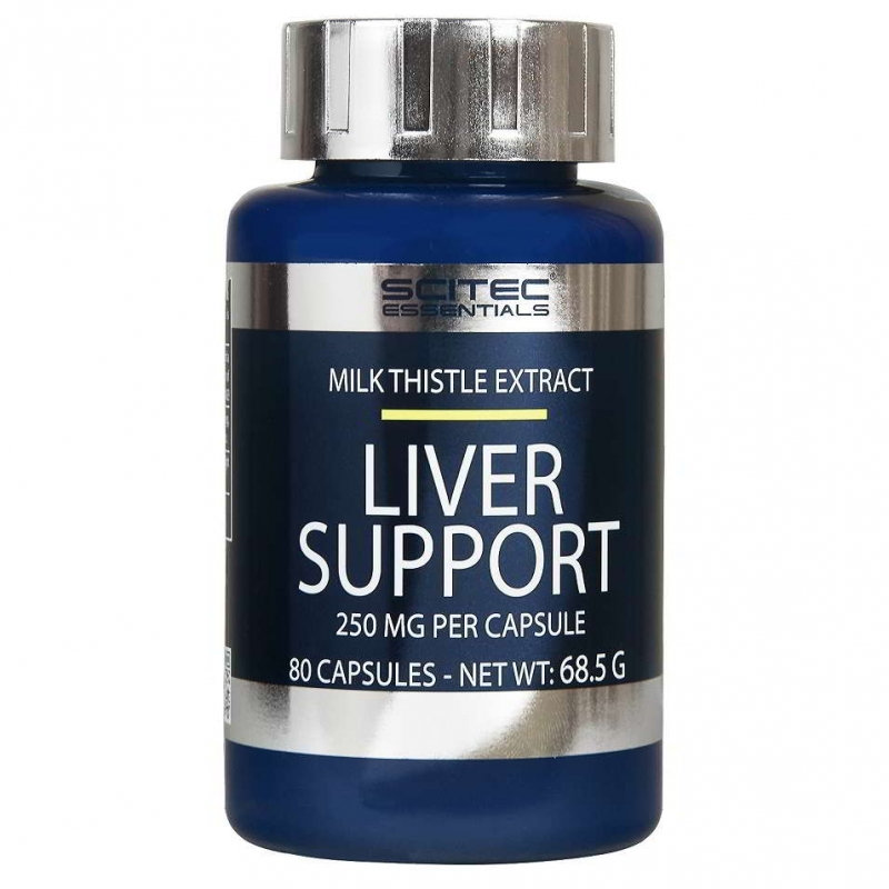 

Витамины и минералы для спортсменов Scitec Essentials Liver Support Экстракт Расторопши 80, Liver Support