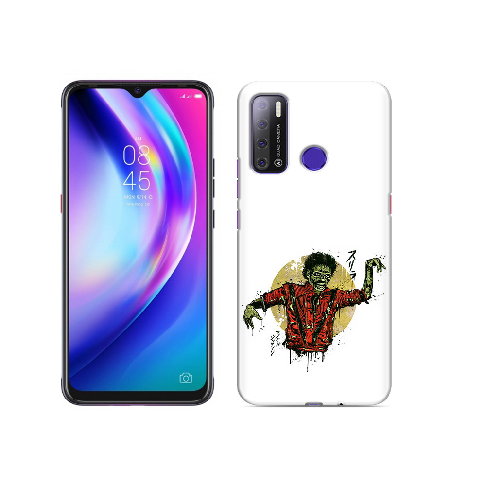 

Чехол MyPads Tocco для Tecno Pouvoir 4 Зомби, Прозрачный, Tocco