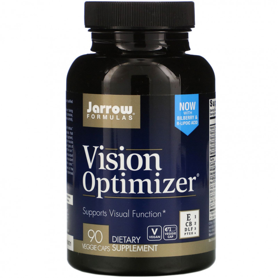 Витамины и минералы для спортсменов Jarrow Formulas Vision Optimizer добавка для зрения 90