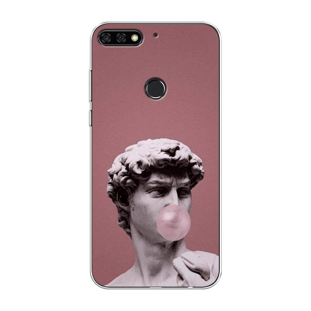 

Чехол Awog на Honor 7C Pro "Modern David", Синий, 65550-9