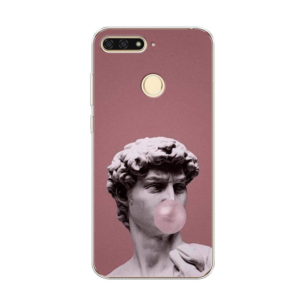 

Чехол Awog на Honor 7C "Modern David", Синий, 64550-9